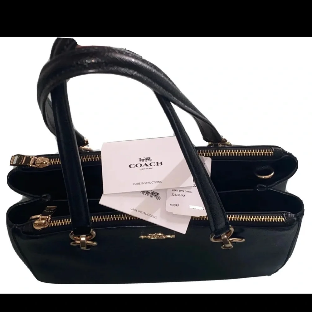 Coach Etta Carryall Shoulder Bag - With detachable crossbody strap - Picture 3 of 8